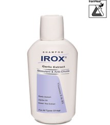 تصویر شامپو ایروکس جلوگیری از ریزش مو عصاره سیر Shampoo Irox AntiHair Loss Garlic Extract 200gr