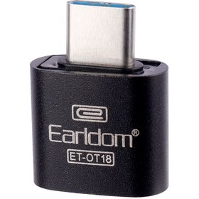 تصویر تبدیل Earldom ET-OT18 OTG Type-C ا Earldom ET-OT18 OTG Type-C Adapter Earldom ET-OT18 OTG Type-C Adapter