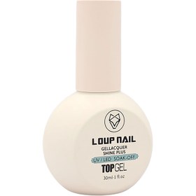 تصویر تاپ کت ضد خش لوپ نیل Loup Nail 
