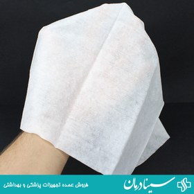 تصویر حوله یکبار مصرف ان بی nb بسته 1 عدی بدون پرز گرماژ 40 