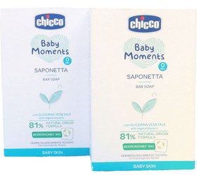 تصویر صابون گیاهی کودک چیکو اورجینال (Chicco) Chicco Baby Soap 100g