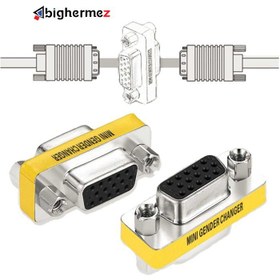 تصویر تبدیل دو سر ماده VGA پی نت 
