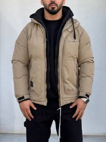 تصویر کاپشن پفی دو تیکه وارداتی 