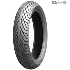 تصویر لاستیک موتورسیکلت خاکستری CITY GRIP 2 NMAX 125 155 مجموعه لاستیکی جلو و عقب Michelin 