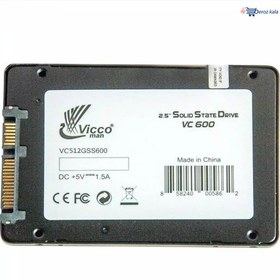 تصویر اس اس دی اینترنال ویکومن مدل VC600 ظرفیت 512 گیگابایت Vicco man VC 600 Internal SSD 512 GB