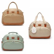 تصویر ساک لوازم ببتو مدل لوکاس Lucas نما چرم Bebetto bebeto luca leather baby bag code : 1404398