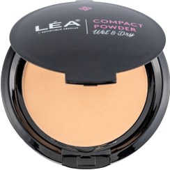 تصویر پنکک فشرده بادوام وزن 15 گرم لئا 403 Lea Compact Powder 15 g