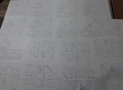 تصویر الگو آماده شورت زنانه سایز s تا 4xl 