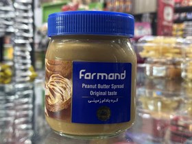 تصویر کرم بادام زمینی فرمند farmand peanut butter spread original taste