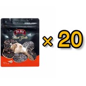 تصویر 20 عدد سیر سیاه دکتر بیز 20 pieces of Dr. Bees black garlic