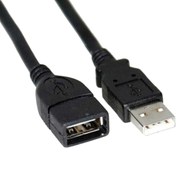 تصویر کابل افزایش طول USB دی نت مدل D-5 طول 5 متر 