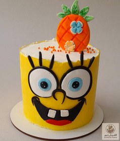 تصویر کیک باب اسفنجی | کد: ZNB-SER 