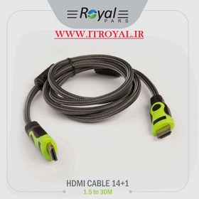 تصویر کابل ROYAL 19+1 4K 1.5M HDMI 