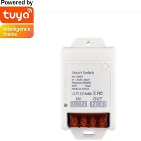 تصویر رله هوشمند 30A تویا Wi-Fi+RF433 