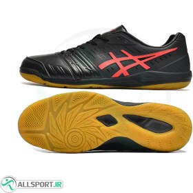 تصویر کفش فوتسال اسیکس دستاگو طرح اصلی Asics Destaque FF 2 IC Black Pink 