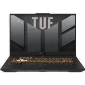 تصویر لپ تاپ ایسوس مدل TUF گیمینگ A - F17 FX707ZC4 Asus TUF Gaming F17 FX707ZC4 i5 12500H 16GB 512GB 4GB FHD Laptop