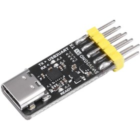 تصویر ماژول مبدل USB TYPE-C به سریال TTL تراشه CH343P 