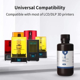 تصویر رزین رنگ سفید 500 گرمی ANYCUBIC 3D Printer Resin - ارسال 20 روز کاری 