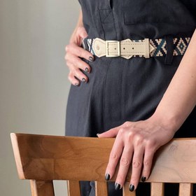 تصویر کمربند گلیمی شیراز 