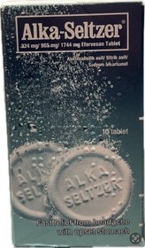 تصویر قرص جوشان آلکا سلتزر 36 گرم 10 عددی Alka-seltzer 