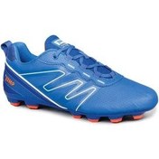 تصویر کرمپون آبی مردانه و زنانه 28524 فرش چمن فوتبال Cleats Jump 