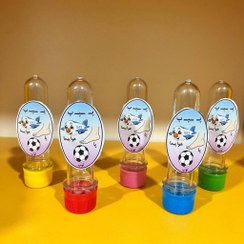 تصویر بسته 5 عددی کپسول گیفت کندی باکس نشانه حرف پ 