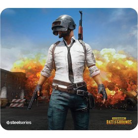 تصویر ماوس پد استیل سریز SteelSeries QcK PUBG Erangel Edition 