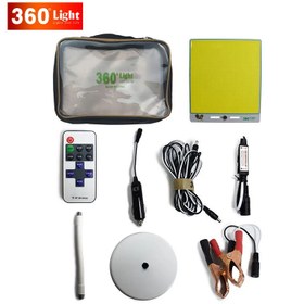 تصویر چراغ کمپینگ Light 360 پایه دار مدل TM-08 COB 