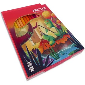 تصویر مداد رنگی ۳۶ رنگ فکتیس FACTIS 