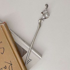 تصویر کانزاشی فلزی طرح مینیمال مرواریدی 