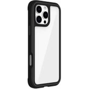 تصویر کاور گوشی اپل مدل Ares مناسب آیفون ۱۶ پرو با طراحی شفاف 