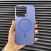 تصویر قاب آیفون 13 و 14 نرمال مگ سیف دار PVD More 