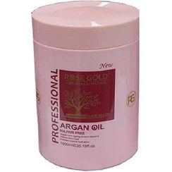 تصویر ماسک مو آرگان رزگلد اورجینال | Rose Gold حجم 1000 میلی لیتر ا Rose Gold Argan Hair Mask 1000 ml Rose Gold Argan Hair Mask 1000 ml