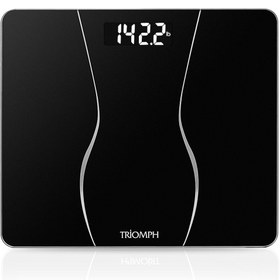 تصویر ترازو وزن بدن هوشمند دیجیتال Triomph مدل TRSC19 ا Triomph Smart Digital Body Weight Bathroom Scale with Backlit Shine Through Display, 400 lbs Capacity and Accurate Weight Measurements (Black) Triomph Smart Digital Body Weight Bathroom Scale with Backlit Shine Through Display, 400 lbs Capacity and Accurate Weight Measurements (Black)