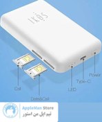 تصویر مبدل سیم کارت IKOS K6 دو سیم‌کارت با کد رجیستری 