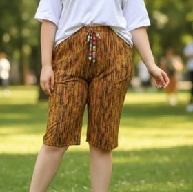 تصویر شلوارک زنانه بند دار 