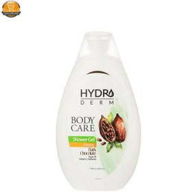 تصویر شامپو بدن کرمی با رایحه شکلات تلخ حجم 500 میل هیدرودرم Hydroderm Creamy Body Wash Dark Chocolate 500 ml