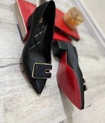 تصویر کفش پاشنه بلند زنانه شیک سایز ۳۶ تا ۴۰ با جنس ساتن 