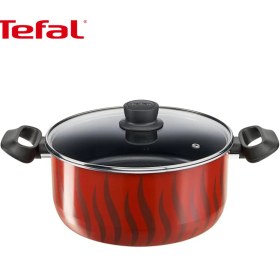 تصویر قابلمه سایز 26 تفال مدل تمپو فلیم ساخت فرانسه مدل Tefal TEMPO FLAME C3045283 