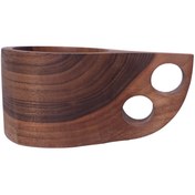 تصویر لیوان کوکسا (لیوان چوبی) دست ساز 