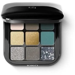 تصویر سایه چشم اورجینال برند Kiko milano مدل Glamour Multi Finish Eyeshadow Palette کد 789825951 