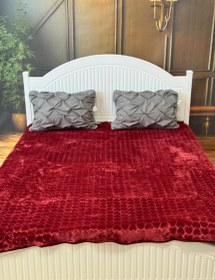 تصویر پتو زمستانه نگين 