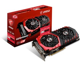 تصویر کارت گرافیک MSI RX 580 GAMING X (درحد نو – پیچ پلمب – بدون کارتن) 