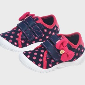 تصویر کفش ورزشی بچگانه با چسب ولکرو و لبه کوتاه برند klin Kids Velcro Low Top Sneakers