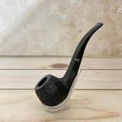 تصویر پیپ چوبی راه راه کاپیتان بلک 