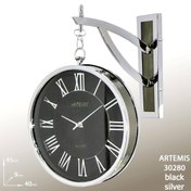 تصویر ساعت دیواری آرتمیس مدل ۳۰۲۸۰ رنگ طلایی صفحه مشکی 