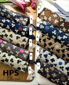 تصویر شال پاییزه طرح شبدر - 5 