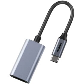 تصویر مبدل USB-C به HDMI رسی مدل RH11 Recci USB-C to HDMI Hub 4K RH11