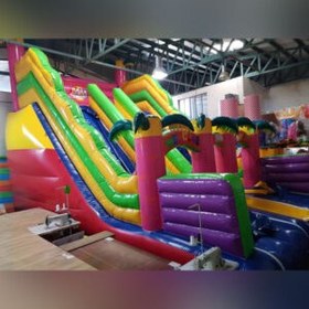 تصویر سرسره پنج قلعه طرح نخل 