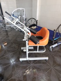 تصویر صندلی بالابر بیمار برقی دو کاره 